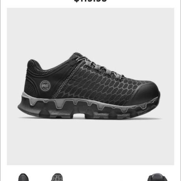 Timberland Black Pro Work Shoes Women’s 8.5M Anti Fatigue Oil Slip Resistant - Picture 2 of 9